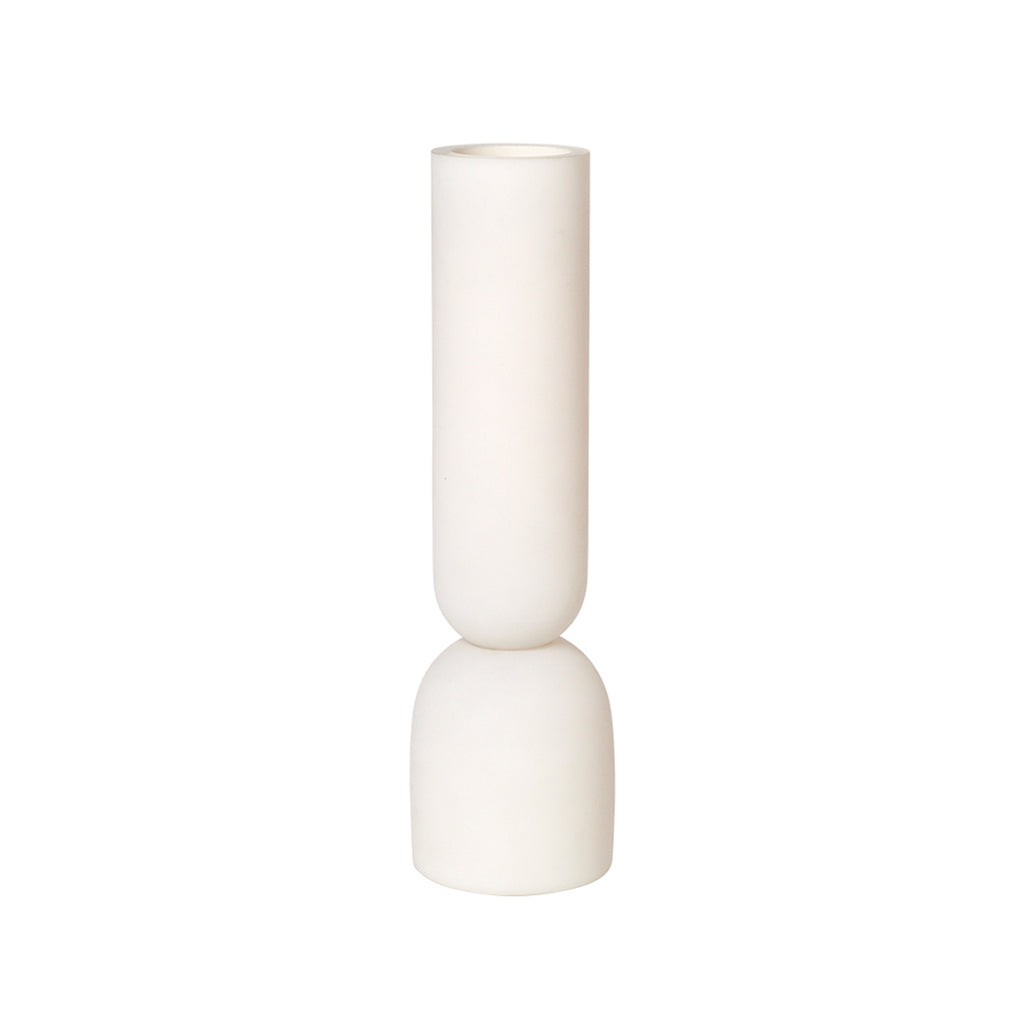 køb dual vase fra Kristina Dam studio i creme hvid