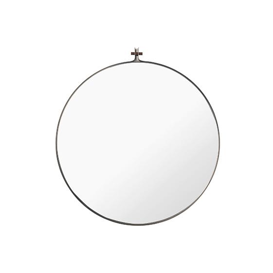 Dowel Mirror Round – L