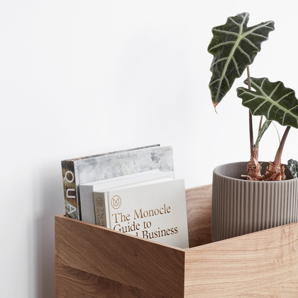 køb grå terrakotta urtepotte fra danske Kristina Dam
